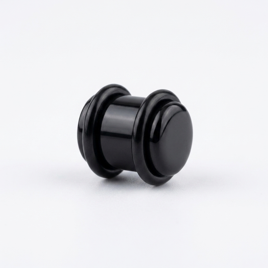 EXPANSIONES PLUGS SOLIDO PLASTICO NEGRO