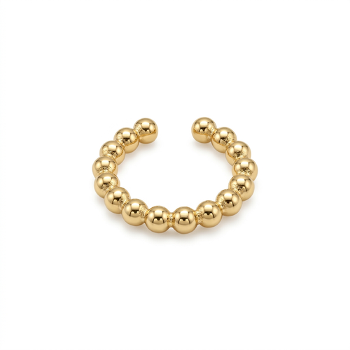 EARCUFF MILITAR ORO 730 AMARILLO