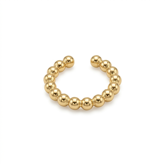 EARCUFF MILITAR ORO 730 AMARILLO