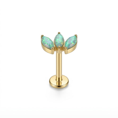 LABRET ZAG TITANIO AMARILLO CIRCÓN