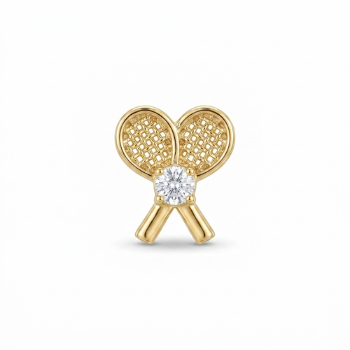 TOP ESTÁNDAR RAQUETA ORO 730 AMARILLO CIRCÓN BLANCO