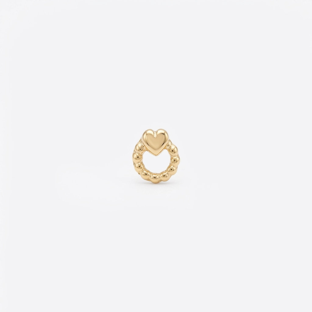 TOP ESTÁNDAR CORAZÓN UNICOS ORO 730 AMARILLO
