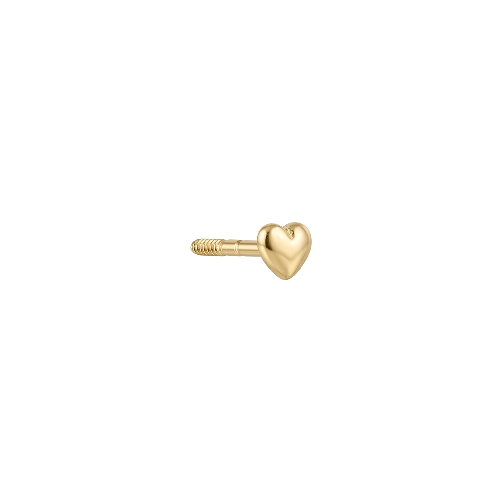 TOP ESTÁNDAR CORAZÓN VOLUMEN LISO ORO 730 AMARILLO