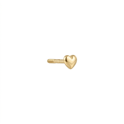 TOP ESTÁNDAR CORAZÓN VOLUMEN LISO ORO 730 AMARILLO
