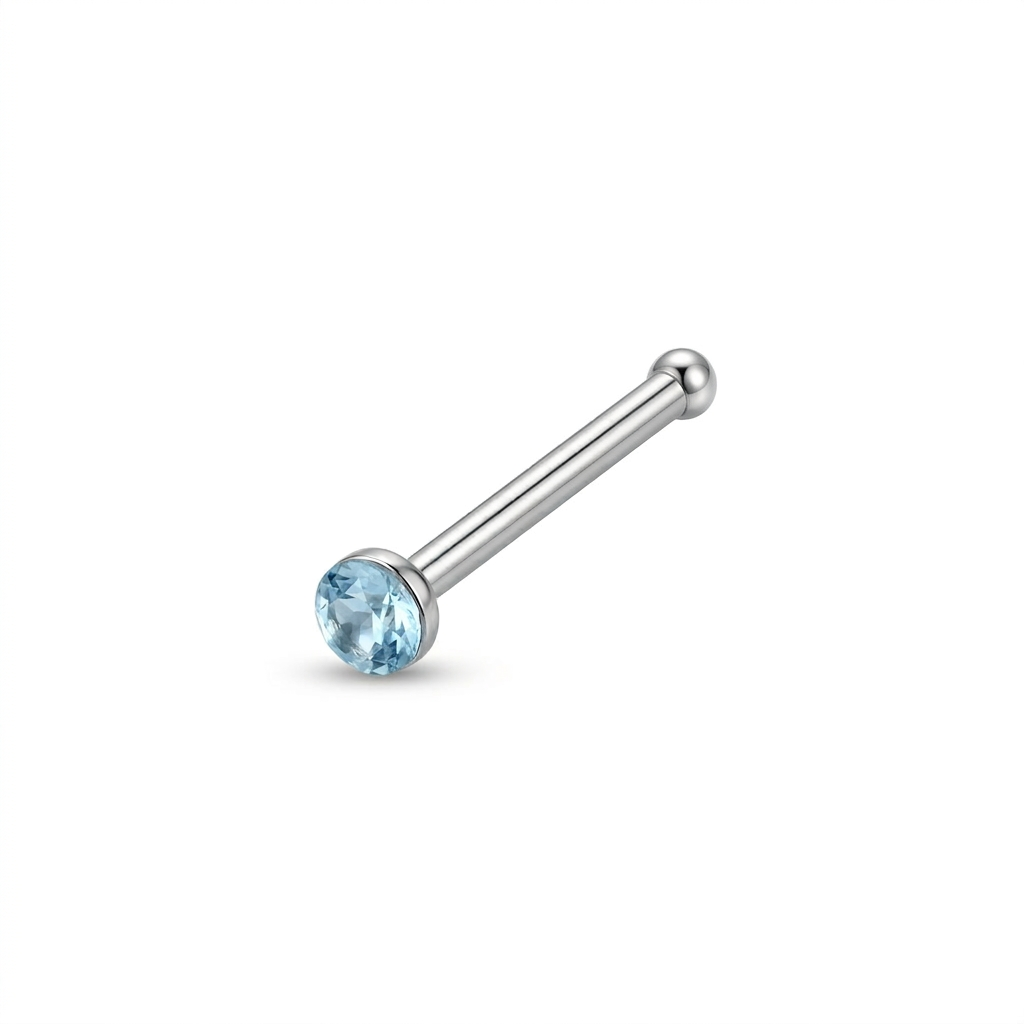 DOT TERMINAL INVISIBLE, CAJA REDONDA ACERO BLANCO CIRCÓN AZUL CELESTE