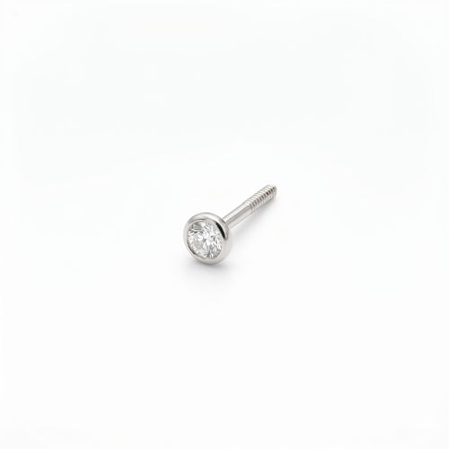 TOP ESTÁNDAR SOLITARIO CAJA REDONDA ORO 730 BLANCO CIRCÓN BLANCO