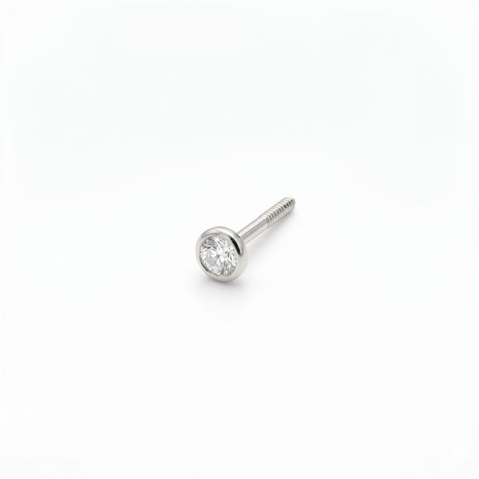 TOP ESTÁNDAR SOLITARIO CAJA REDONDA ORO 730 BLANCO CIRCÓN BLANCO