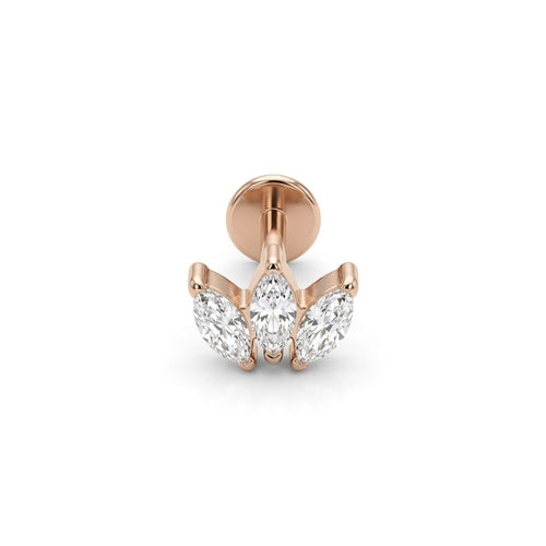 LABRET ZAG TITANIO ROSA CIRCÓN
