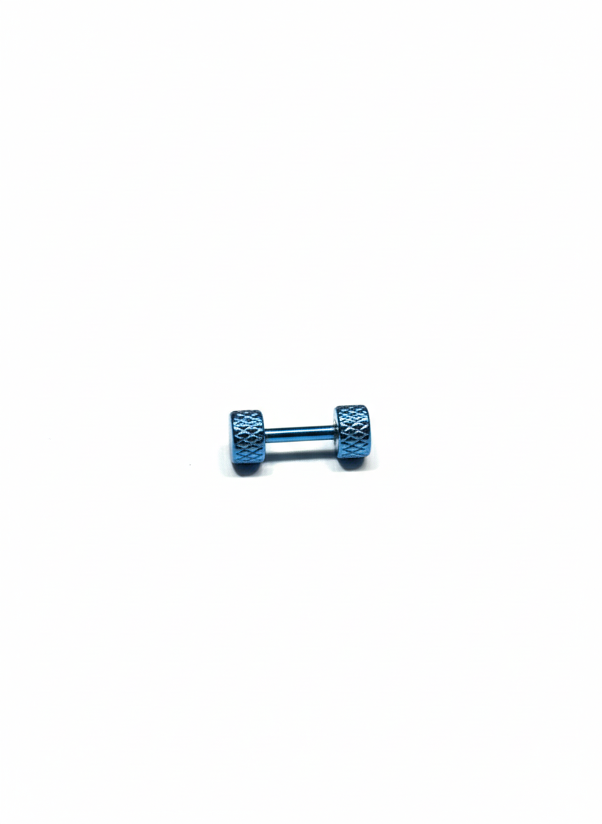 SIMULADORES CILINDRO ACERO AZUL