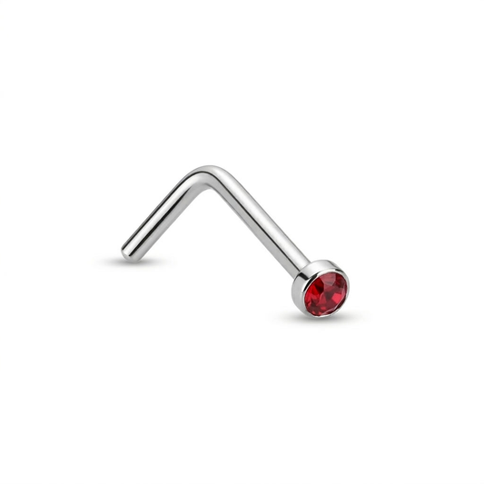 DOT TERMINAL L, CAJA REDONDA ACERO BLANCO CIRCÓN ROJO