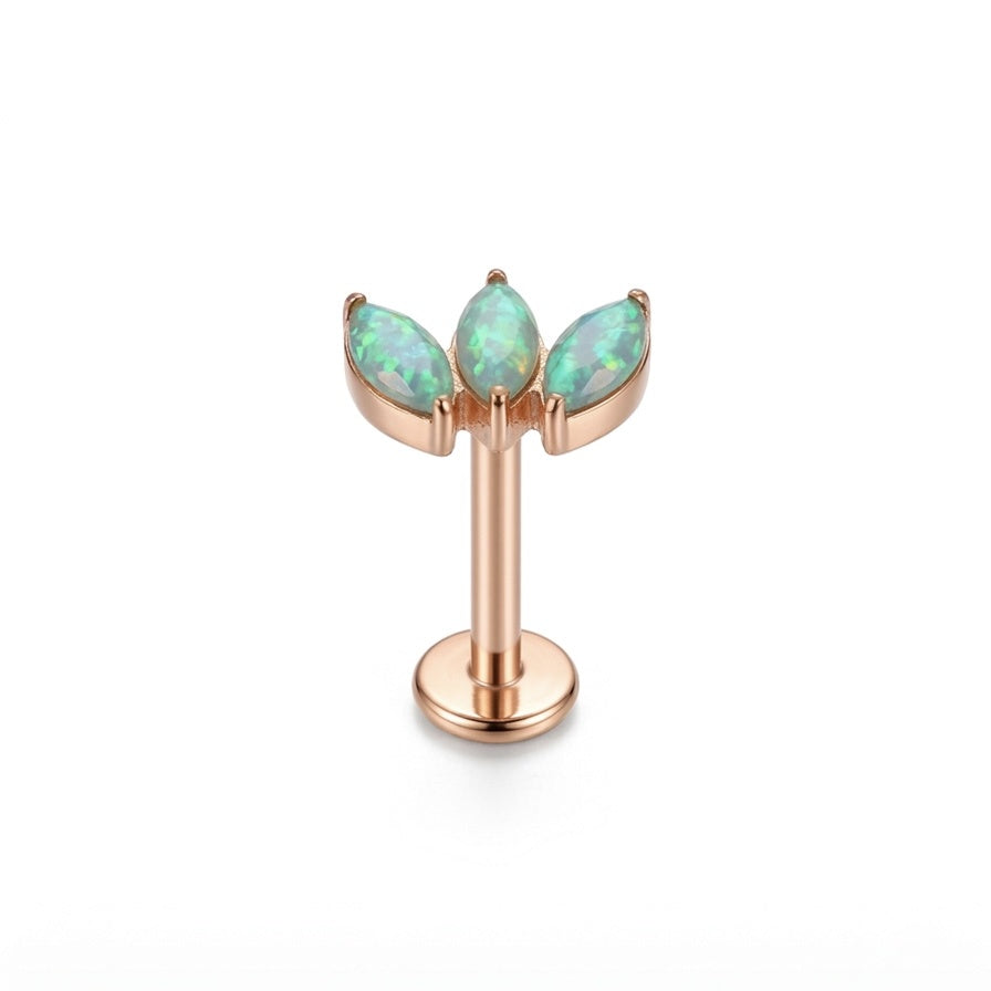 LABRET ZAG TITANIO ROSA CIRCÓN
