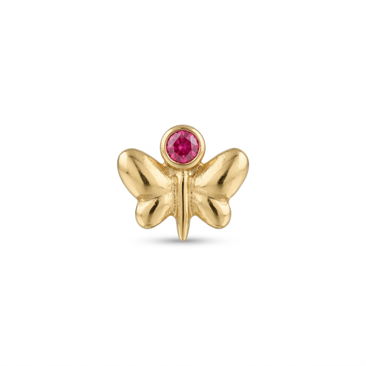 TOP ESTÁNDAR MARIPOSA ORO 730 AMARILLO CIRCÓN ROJO