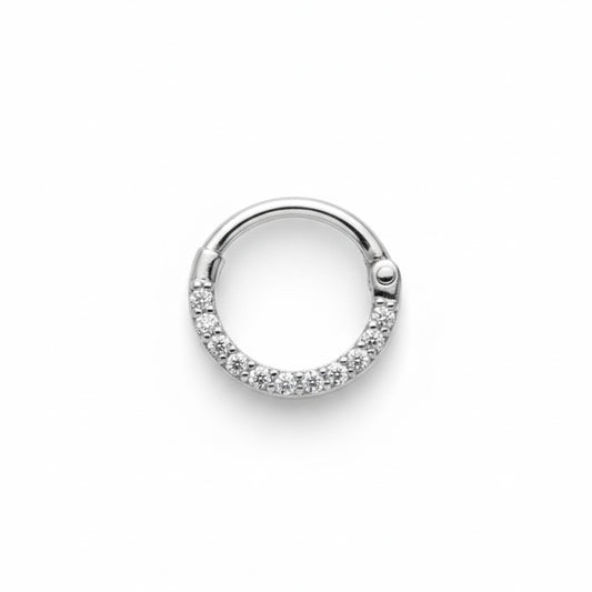 LUP CLICKER INVISIBLE RIEL LATERAL ORO 730 BLANCO CIRCÓN BLANCO