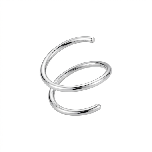 DOT ESPIRAL NARIZ LISO ACERO BLANCO
