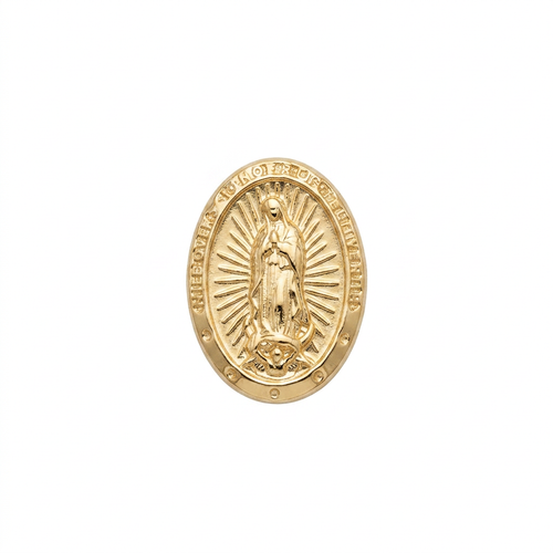 TOP ESTÁNDAR VIRGEN DE GUADALUPE ORO 730 AMARILLO