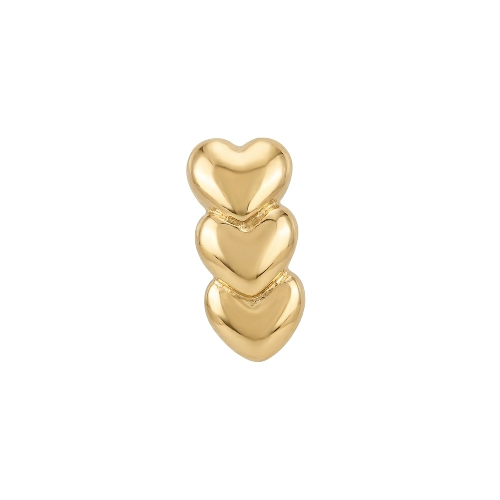 TOP ESTÁNDAR CORAZÓN UNICOS ORO 730 AMARILLO