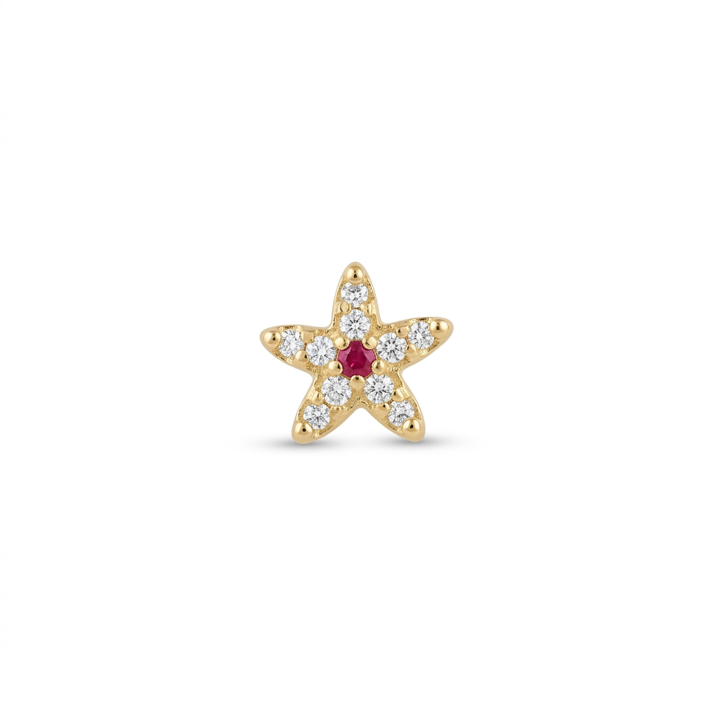 TOP ESTÁNDAR ESTRELLA ORO 730 AMARILLO CIRCÓN ROJO