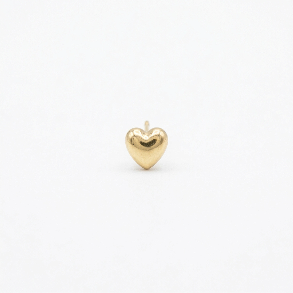 TOP ESTÁNDAR CORAZÓN VOLUMEN LISO ORO 730 AMARILLO