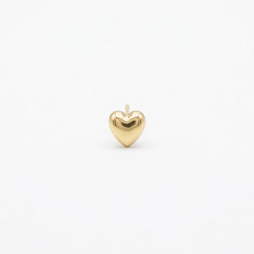 TOP ESTÁNDAR CORAZÓN VOLUMEN LISO ORO 730 AMARILLO