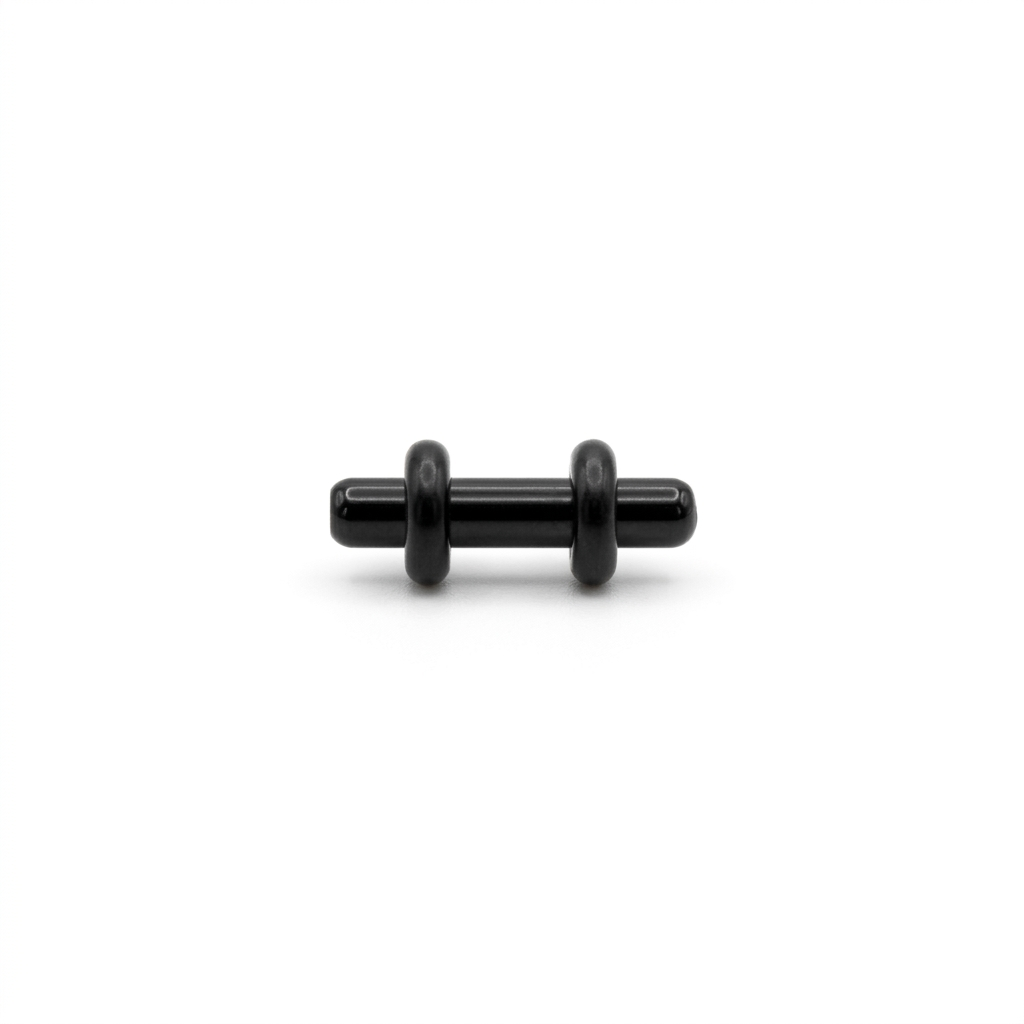 EXPANSIONES PLUGS SOLIDO PLASTICO NEGRO