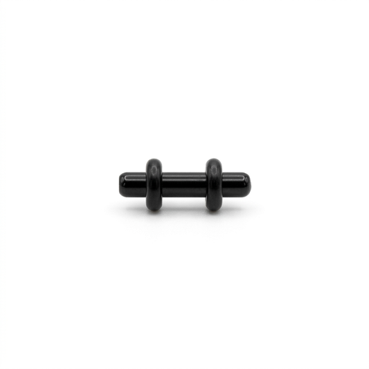 EXPANSIONES PLUGS SOLIDO PLASTICO NEGRO