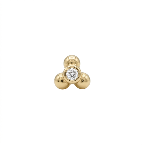 TOP ESTÁNDAR TREBOL ORO 730 AMARILLO CIRCÓN BLANCO