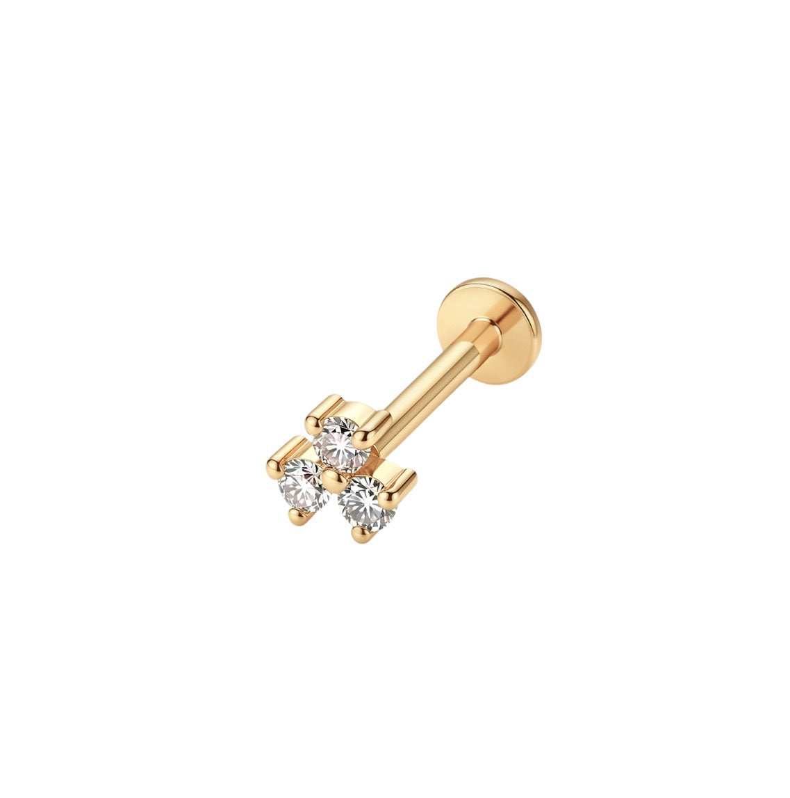 LABRET TREBOL ORO 750 AMARILLO