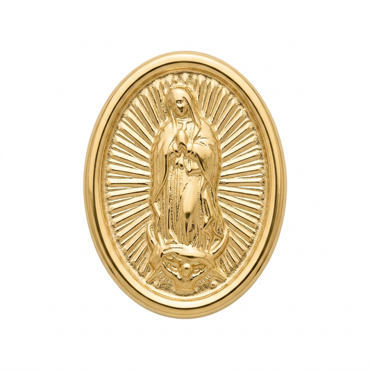 TOP ESTÁNDAR VIRGEN DE GUADALUPE ORO 730 AMARILLO