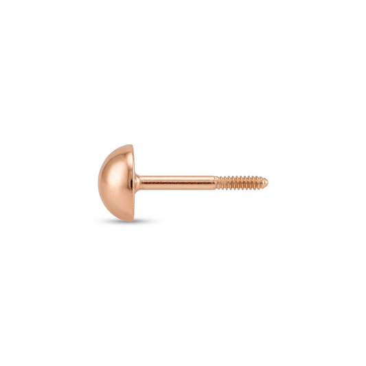 TOP ESTÁNDAR MEDIA ESFERA LISA ORO 730 ROSA