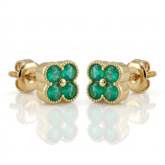 TOPOS VAN CLEEF ORO 750 AMARILLO