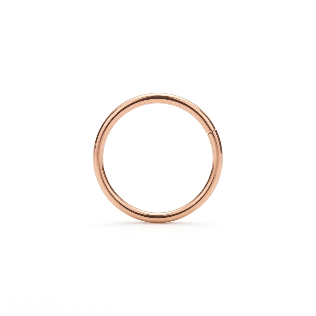 LUP CLICKER INVISIBLE LISO TITANIO ROSA
