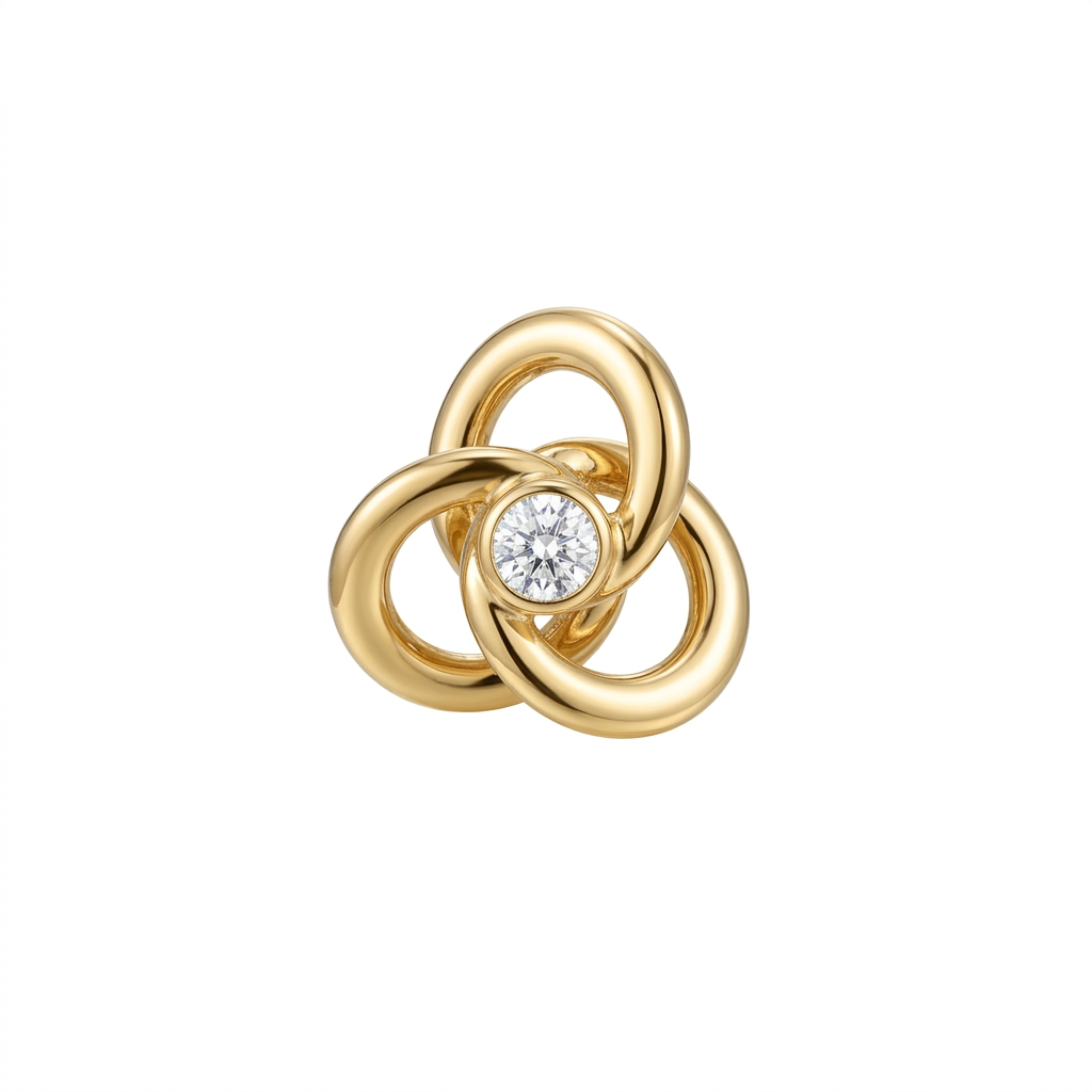 TOP ESTÁNDAR MOÑO ORO 730 AMARILLO CIRCÓN BLANCO