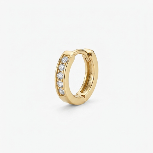 LUP CLICKER RIEL CARRE FRONTAL ORO 730 AMARILLO CIRCÓN BLANCO