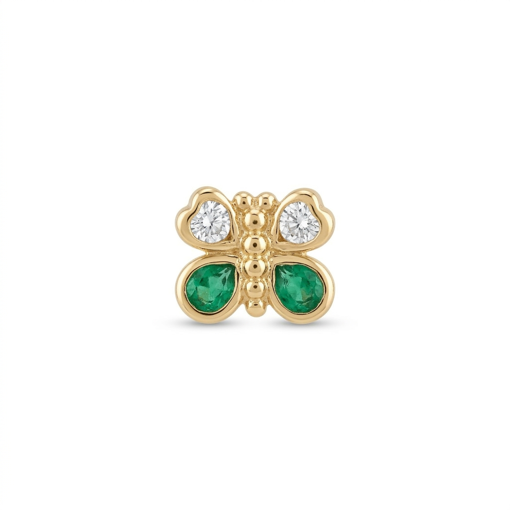 TOP ESTÁNDAR MARIPOSA ORO 730 AMARILLO CIRCÓN VERDE