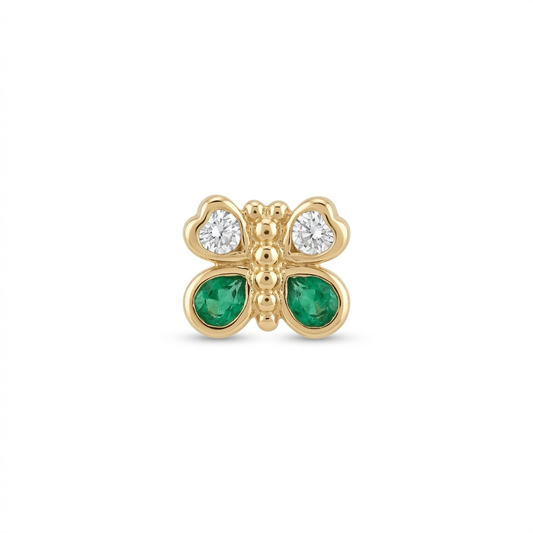 TOP ESTÁNDAR MARIPOSA ORO 730 AMARILLO CIRCÓN VERDE