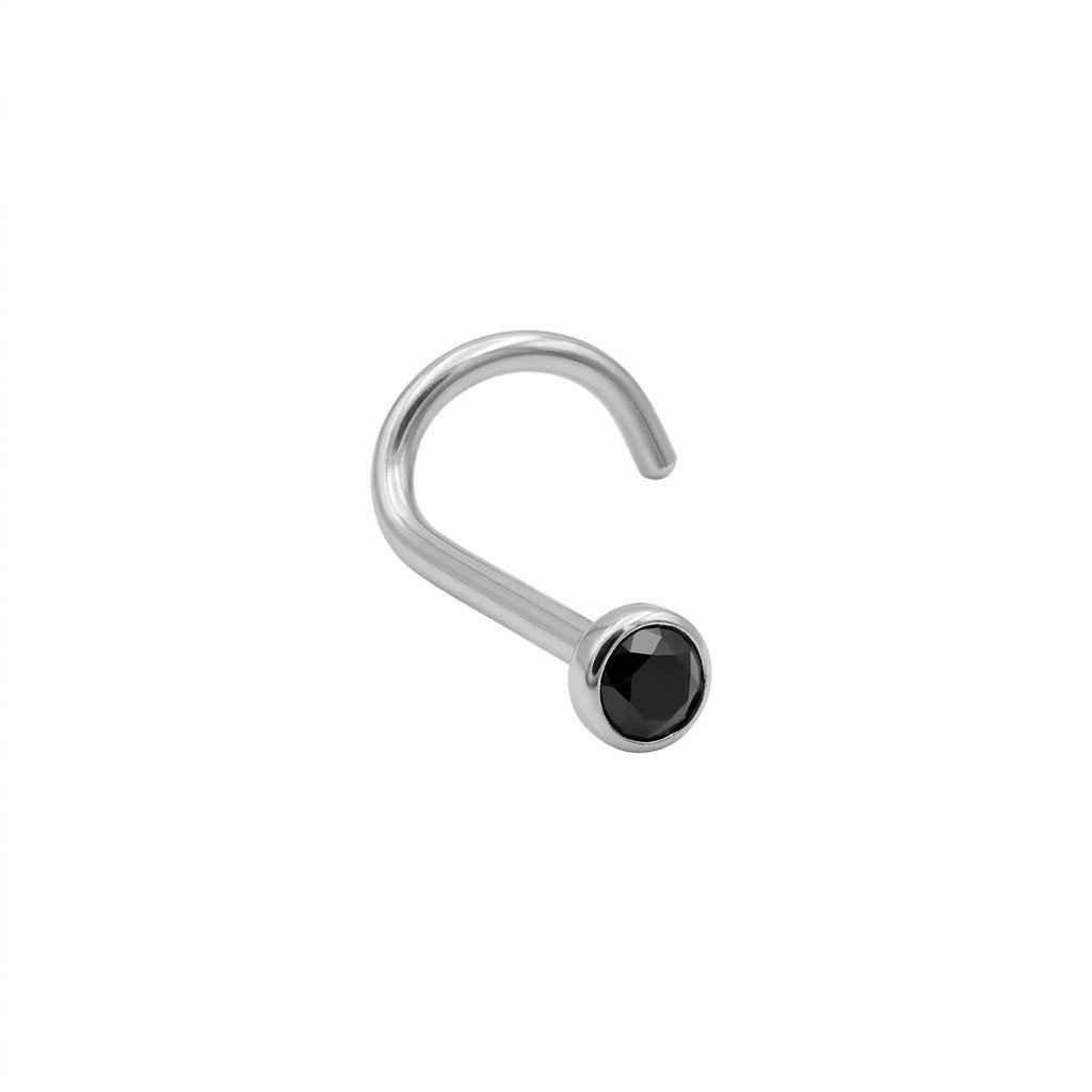 DOT TERMINAL CURVO, CAJA REDONDA ACERO BLANCO CIRCÓN NEGRO