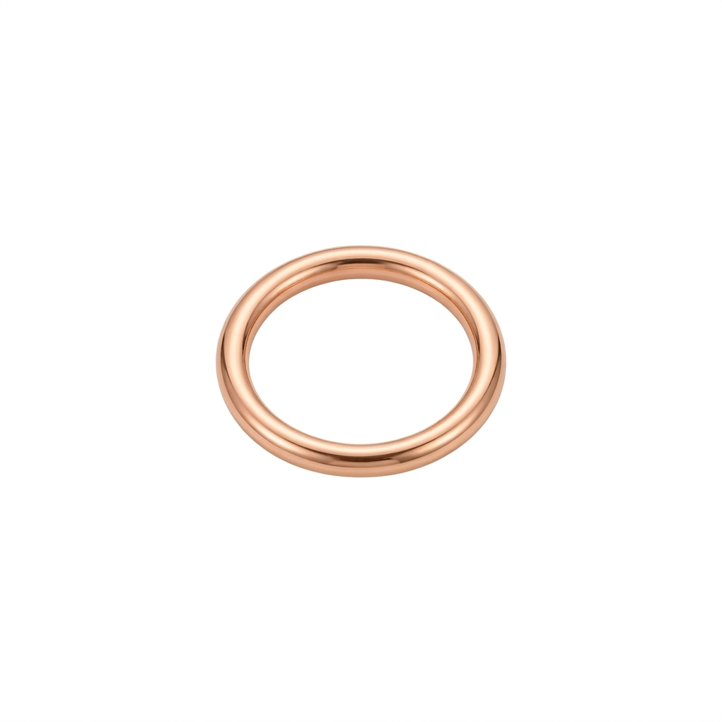 LUP CLICKER INVISIBLE LISO TITANIO ROSA