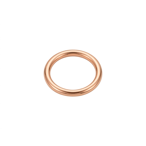 LUP CLICKER INVISIBLE LISO TITANIO ROSA