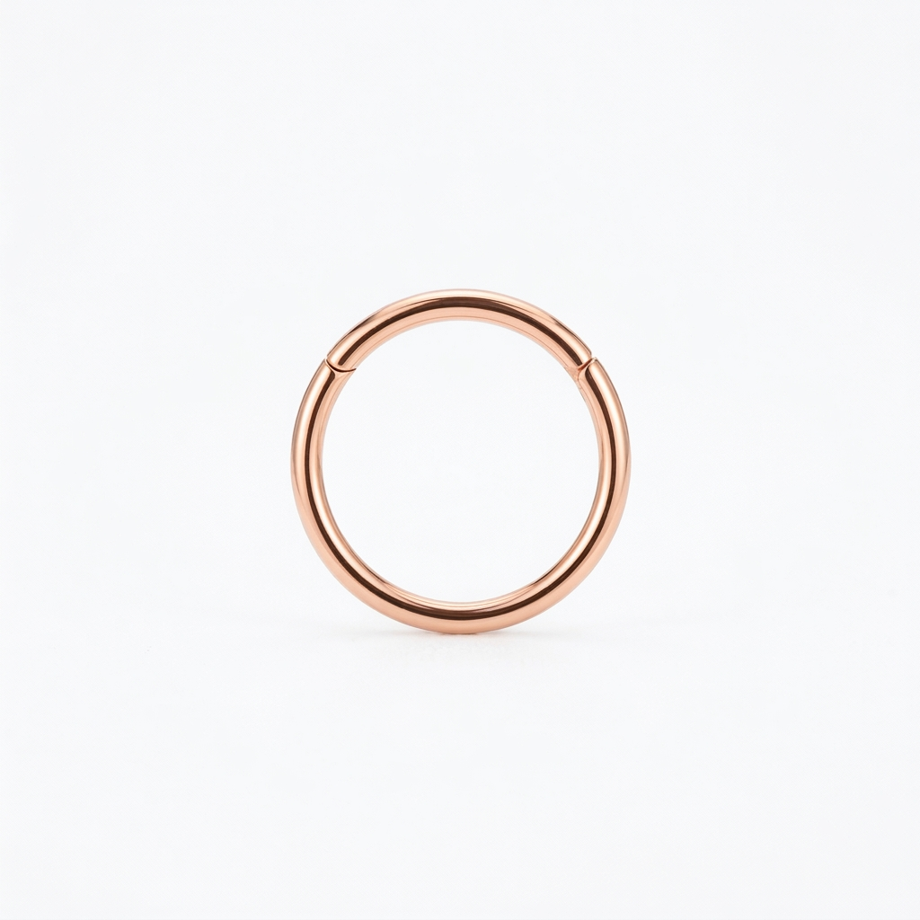 LUP CLICKER INVISIBLE LISO TITANIO ROSA