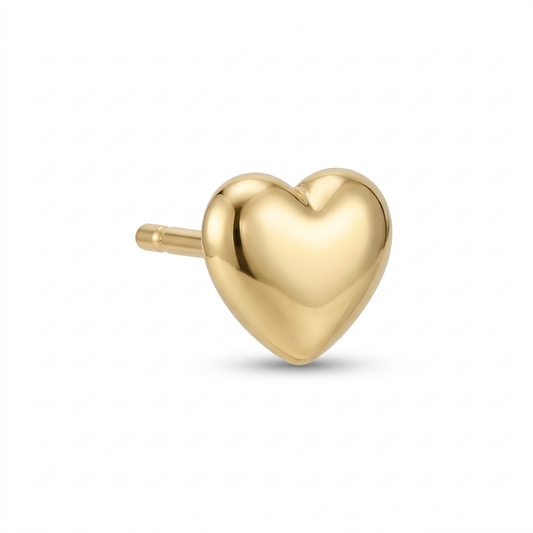 TOP ESTÁNDAR CORAZÓN VOLUMEN LISO ORO 730 AMARILLO
