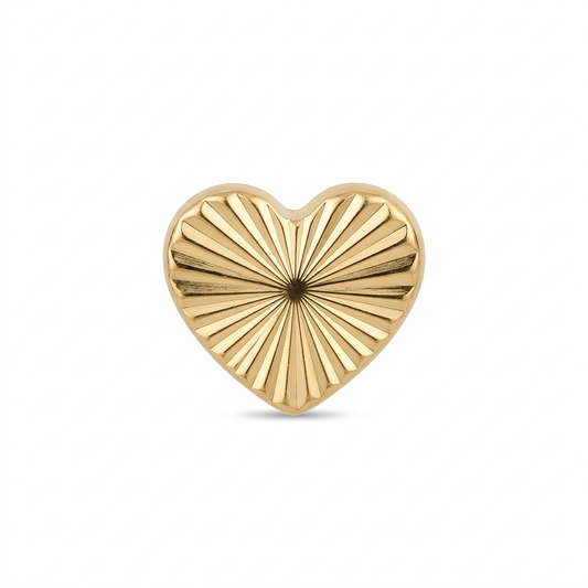 TOP ESTÁNDAR CORAZÓN DIAMANTADO ORO 730 AMARILLO