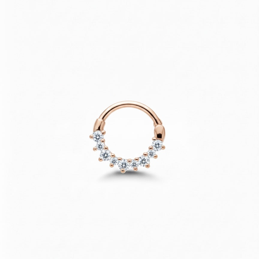 LUP CLICKER INVISIBLE RIEL AZUCAR  ORO 730 ROSA CIRCÓN BLANCO