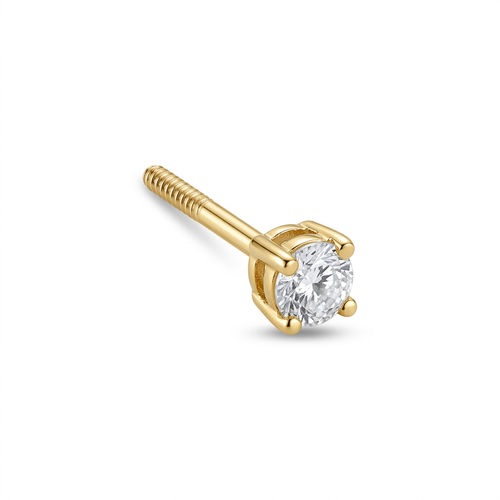 TOP ESTÁNDAR SOLITARIO UÑAS REDONDA ORO 730 AMARILLO CIRCÓN BLANCO
