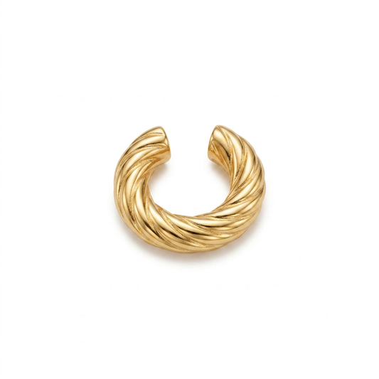EARCUFF MELCOCHA ORO 730 AMARILLO