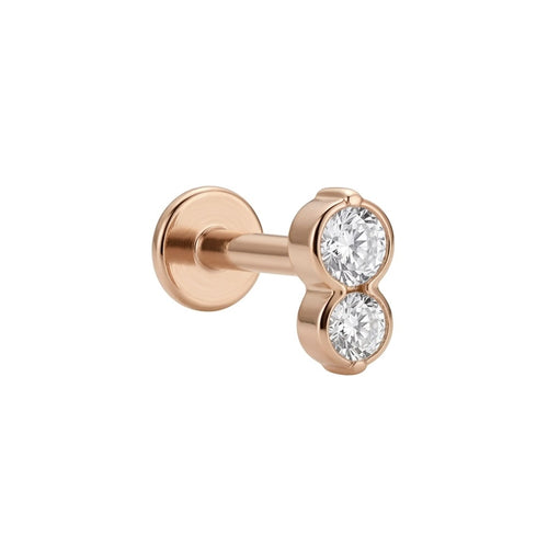 LABRET ORUGA GRUESA LUNA TITANIO ROSA CIRCÓN
