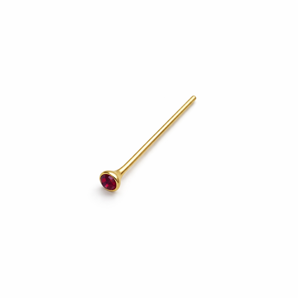 TOP EXTA LARGO SOLITARIO CAJA REDONDA ORO 730 AMARILLO CIRCÓN ROSA