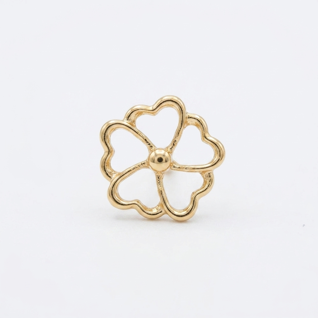 TOP ESTÁNDAR FLOR CONTORNO LISO ORO 730 AMARILLO