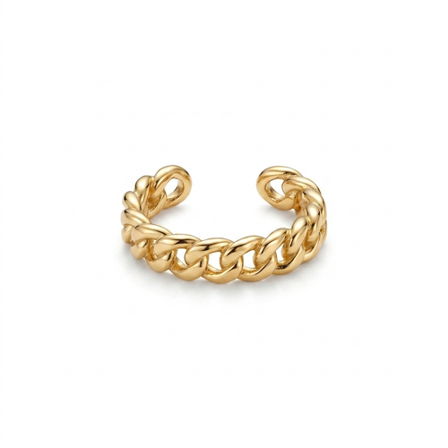 EARCUFF CUBANA ORO 730 AMARILLO