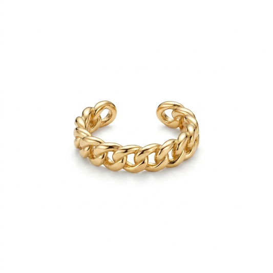 EARCUFF CUBANA ORO 730 AMARILLO