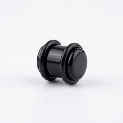 EXPANSIONES PLUGS SOLIDO PLASTICO NEGRO